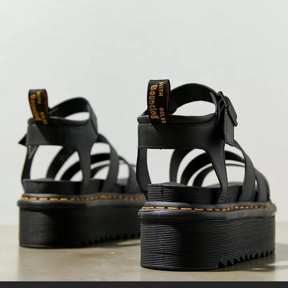 Dr. Martens Black Platform Sandals